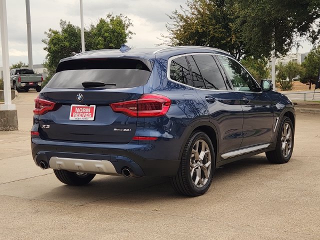 Used 2020 BMW X3 sDrive30i w/ Convenience Package RWD image 3