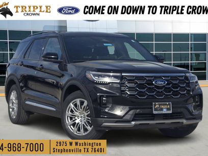 New 2026 Ford Explorer Platinum