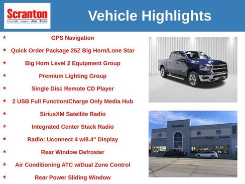 Certified 2019 RAM 1500 Big Horn AWD/4WD image 6