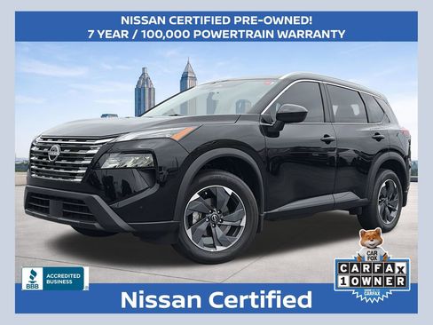Certified 2025 Nissan Rogue SV w/ SV Premium Package FWD image 1
