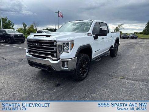 Used 2023 GMC Sierra 2500 SLT w/ SLT Premium Package AWD/4WD image 7