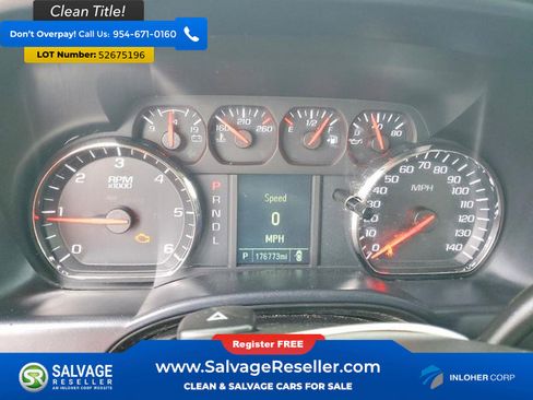 Used 2017 Chevrolet Silverado 1500 W/T w/ Black Out Edition AWD/4WD image 12