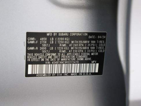 Used 2024 Subaru Outback Limited image 28