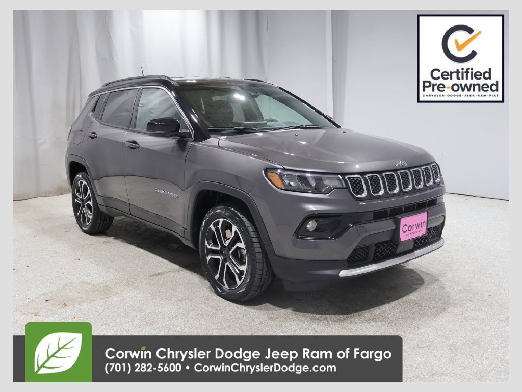 Certified 2024 Jeep Compass Limited AWD/4WD 360° Tour