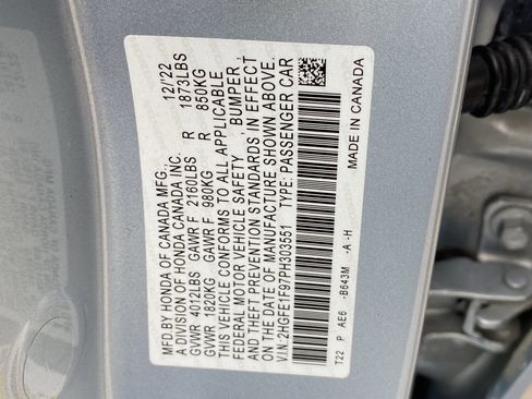 Used 2023 Honda Civic Touring image 30