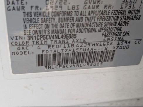 Used 2022 Nissan Kicks SV FWD image 29
