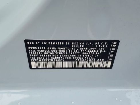 New 2026 Volkswagen Jetta SE FWD image 29
