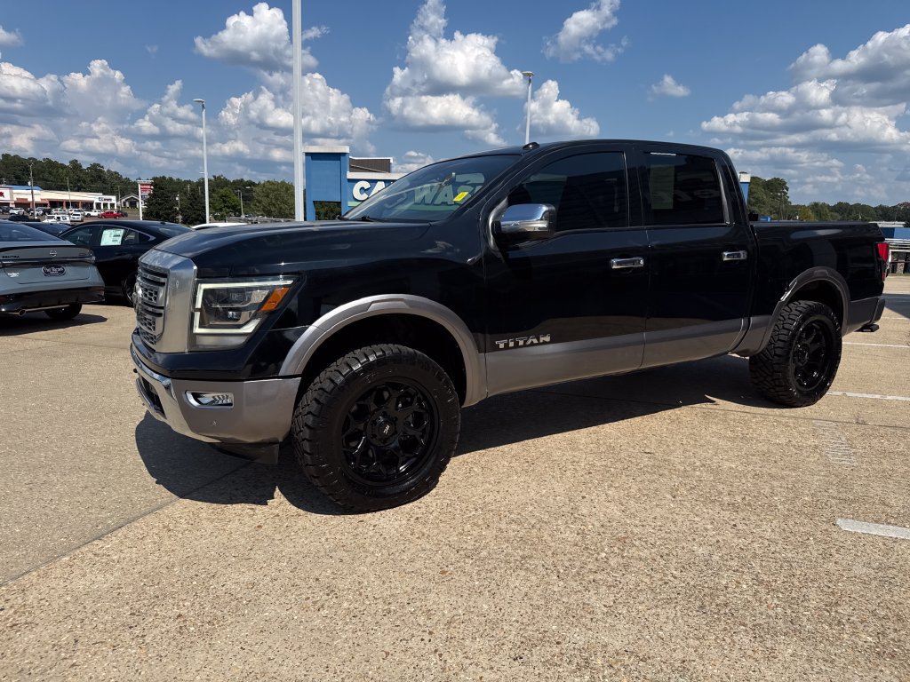 Used 2021 Nissan Titan Platinum Reserve w/ Moonroof Package AWD/4WD image 23