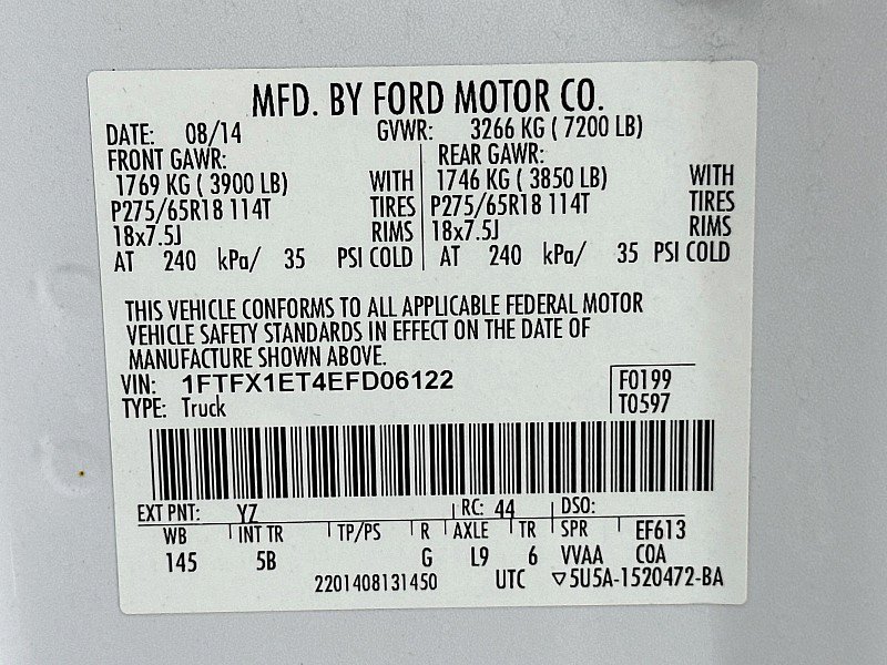 Used 2014 Ford F150 FX4 w/ Equipment Group 402A Luxury AWD/4WD image 35