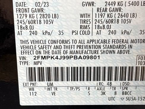 Used 2023 Ford Edge SEL w/ Convenience Package AWD/4WD image 2