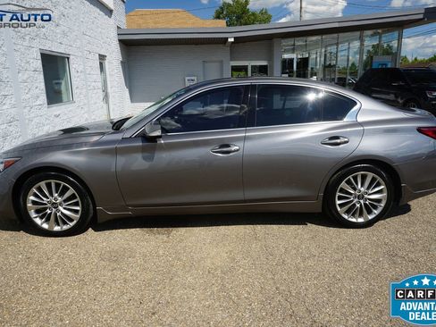 Used 2021 INFINITI Q50 Luxe w/ Seat & Sound Package AWD/4WD image 13