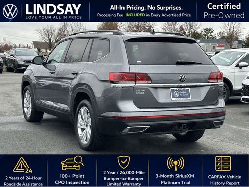 Certified 2023 Volkswagen Atlas SE w/ Panoramic Sunroof Package image 5