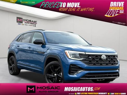 Used 2025 Volkswagen Atlas Cross Sport SEL R-Line AWD/4WD image 1