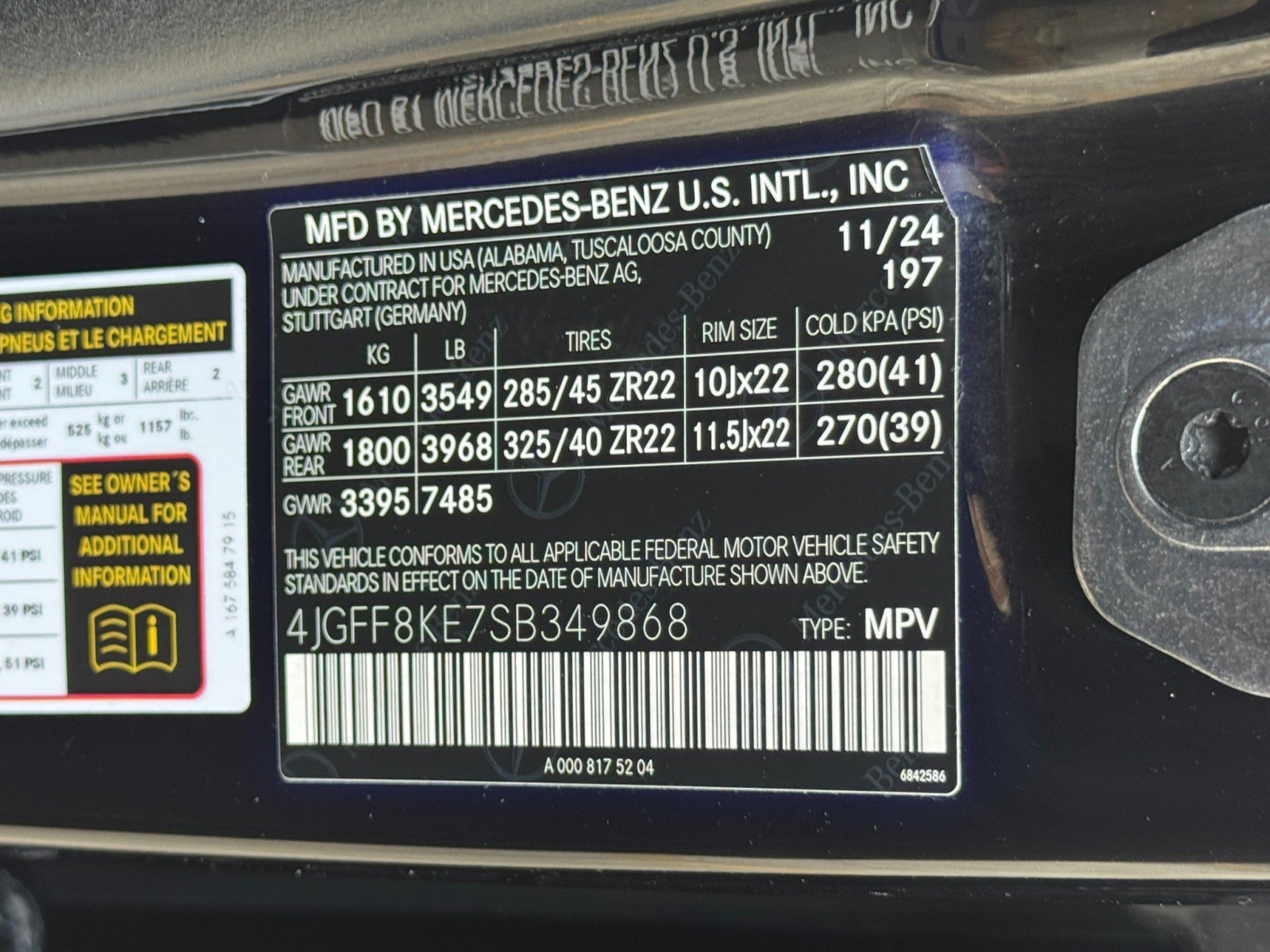 Used 2025 Mercedes-Benz GLS 63 AMG 4MATIC image 64