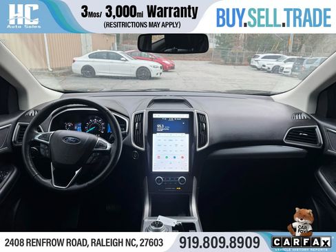 Used 2021 Ford Edge SEL w/ Cargo Accessory Package FWD image 22