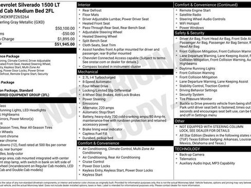 Certified 2023 Chevrolet Silverado 1500 LT AWD/4WD image 26