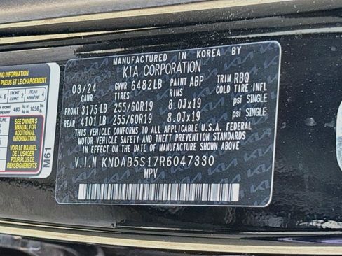Used 2024 Kia EV9 Light Long Range RWD image 33