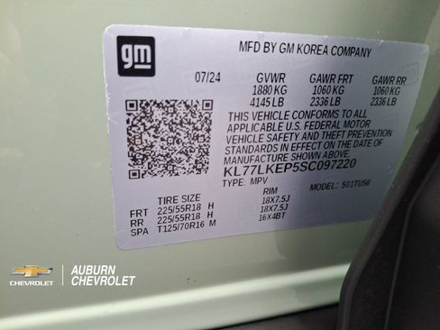 Used 2025 Chevrolet Trax ACTIV w/ Driver Confidence Package FWD image 27