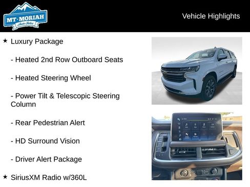 Used 2022 Chevrolet Suburban LT w/ Luxury Package image 20
