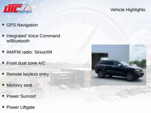 Used 2017 Jeep Grand Cherokee Limited AWD/4WD image 6