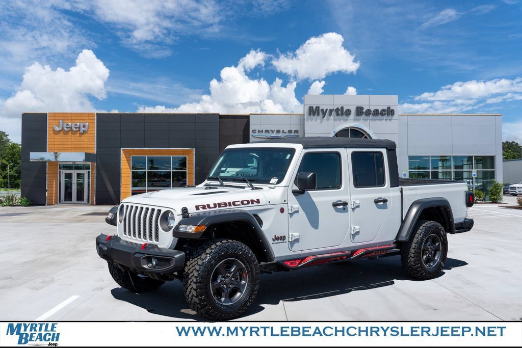 Certified 2023 Jeep Gladiator Rubicon w/ Cold Weather Group AWD/4WD image 1