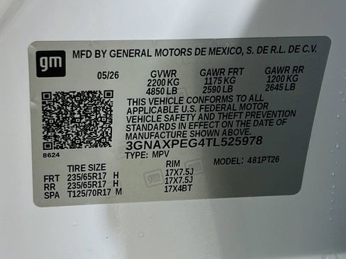 New 2026 Chevrolet Equinox LT w/ Convenience Package II AWD/4WD image 31