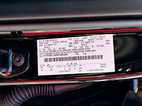 Used 2024 Ford F150 Lariat w/ Bed Utility Package AWD/4WD image 40