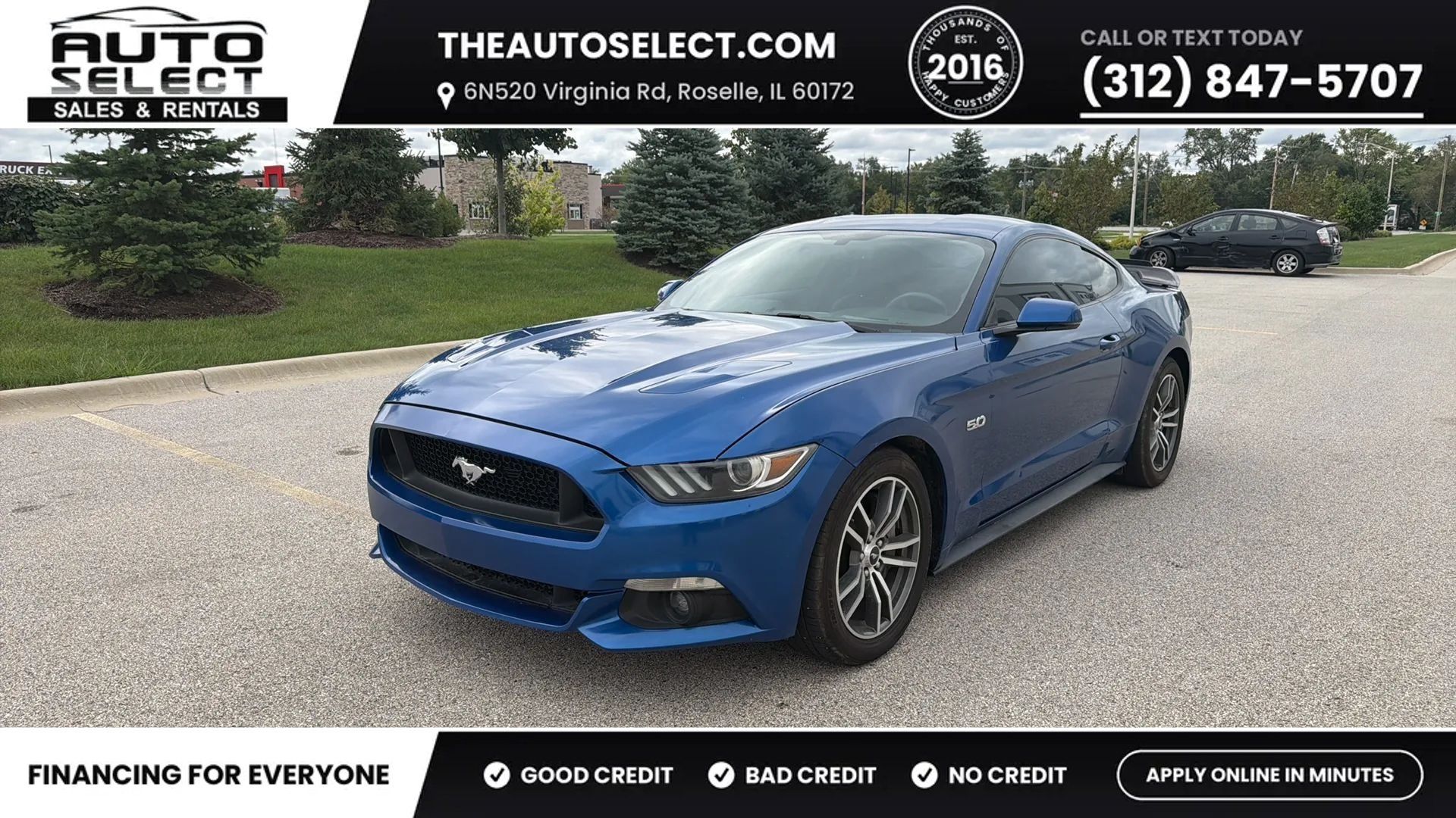 Used 2017 Ford Mustang GT Premium RWD image 1