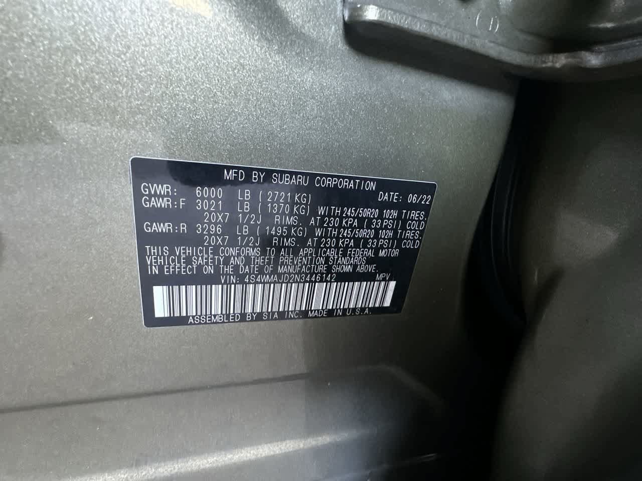 Used 2022 Subaru Ascent Onyx Edition AWD/4WD image 29