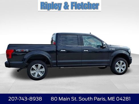 Used 2019 Ford F150 Platinum w/ Equipment Group 701A Luxury AWD/4WD image 4