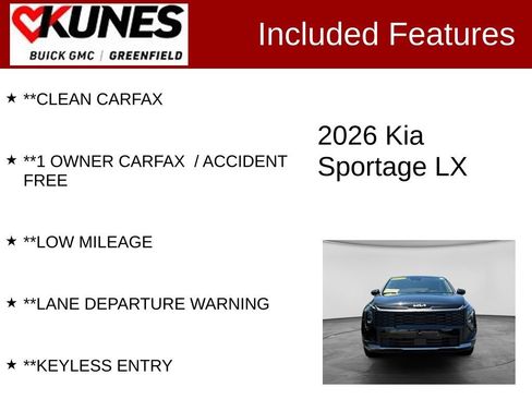 Used 2026 Kia Sportage LX FWD image 3