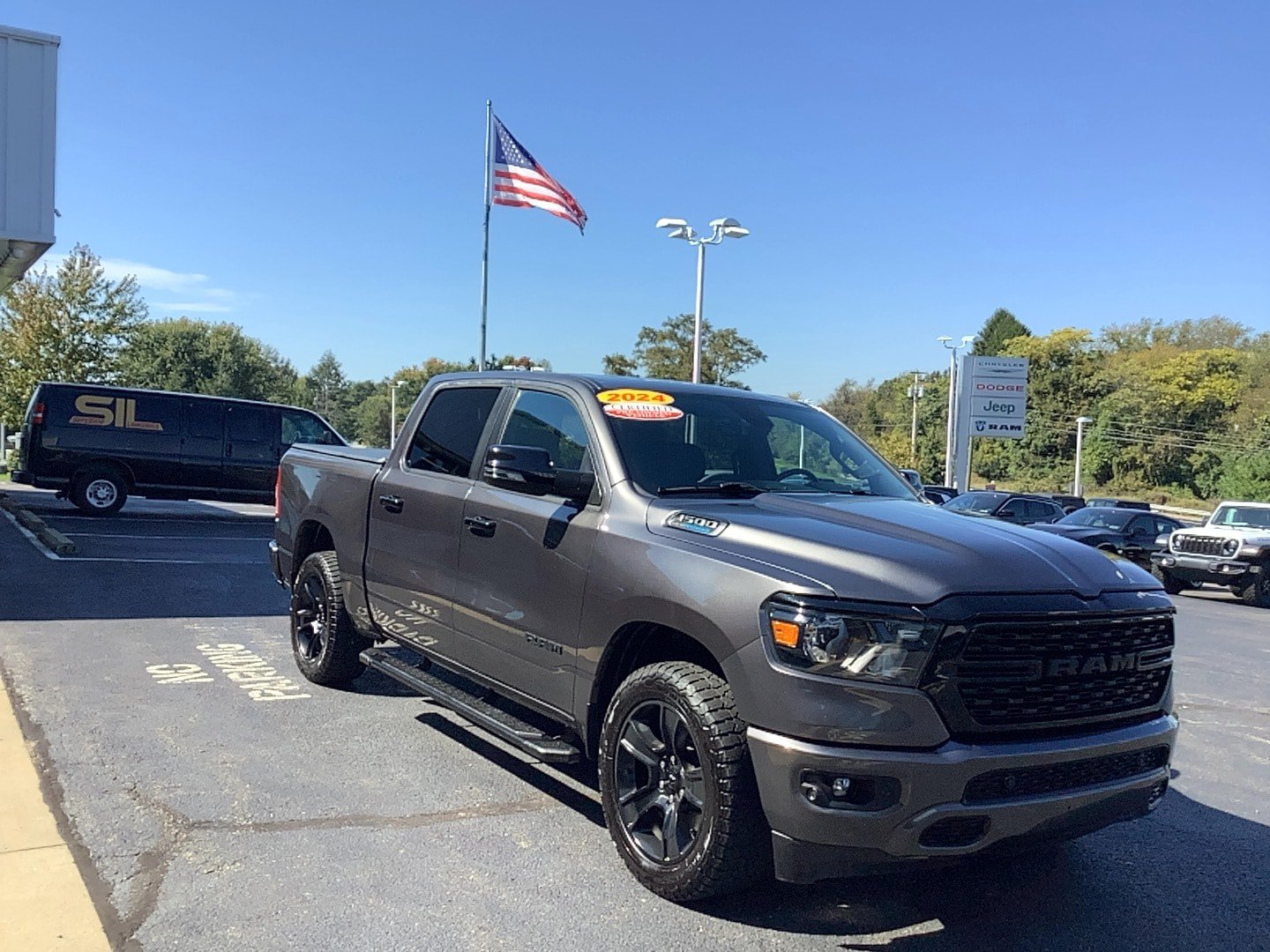 Certified 2024 RAM 1500 Big Horn AWD/4WD image 3