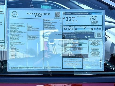 New 2026 Nissan Rogue SV FWD image 12