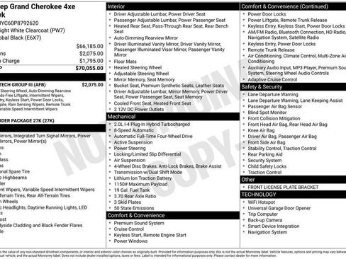 Used 2023 Jeep Grand Cherokee Trailhawk w/ Luxury Tech Group III image 46