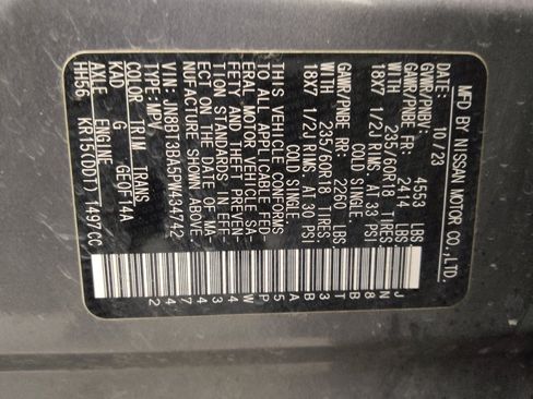 Used 2023 Nissan Rogue SV image 33