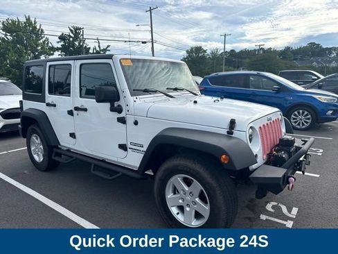 Used 2016 Jeep Wrangler Unlimited Sport w/ Quick Order Package 24S AWD/4WD image 2