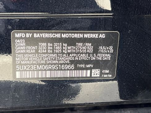 Used 2024 BMW X7 xDrive40i w/ M Sport Package AWD/4WD image 7
