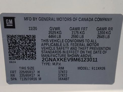 Used 2021 Chevrolet Equinox LT FWD image 33