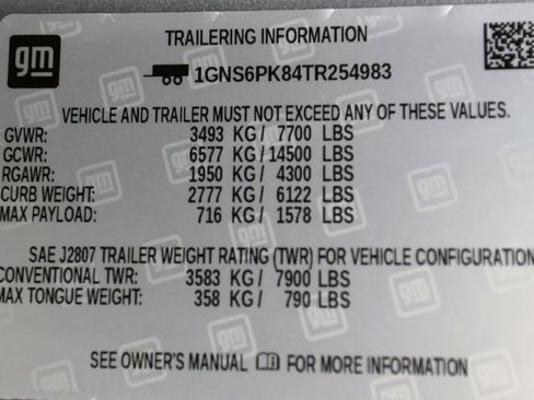 Used 2026 Chevrolet Tahoe Z71 w/ Comfort Package AWD/4WD image 54