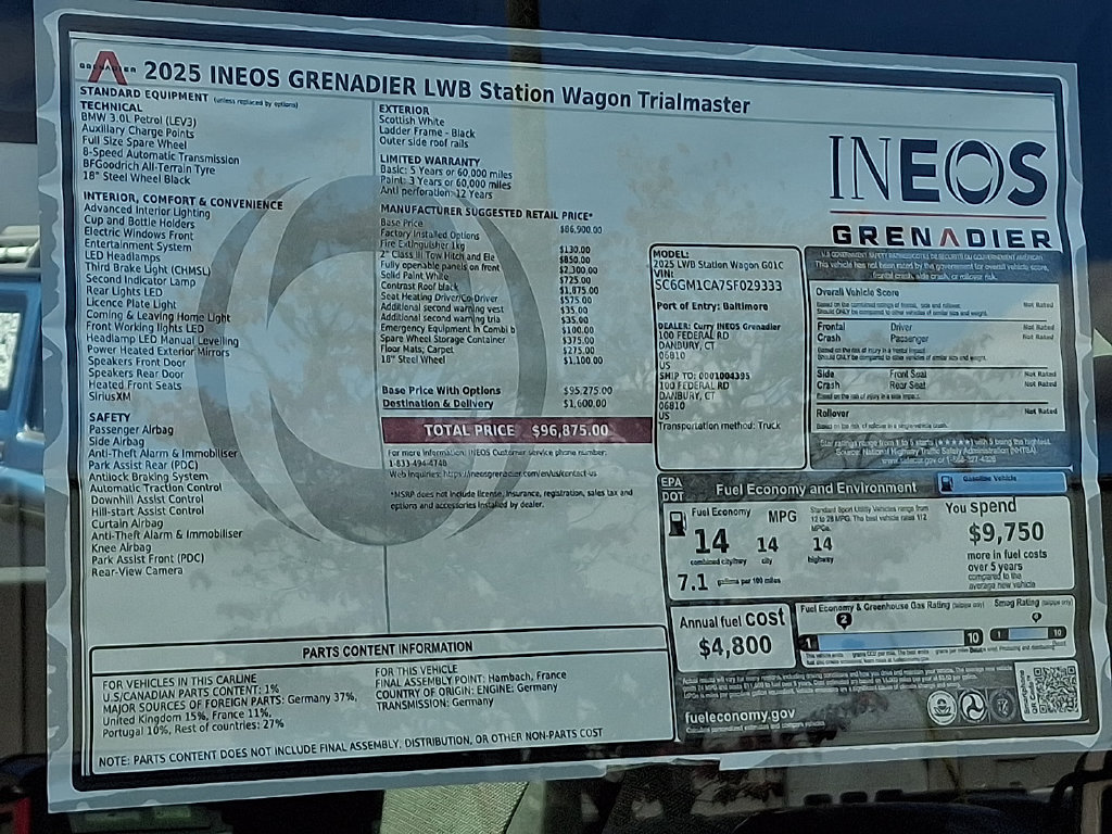 Used 2025 INEOS Grenadier Station Wagon AWD/4WD image 10