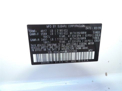 Certified 2025 Subaru Crosstrek 2.5i Limited w/ Popular Package #3A image 24