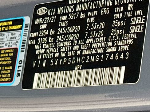 Used 2021 Kia Telluride SX AWD/4WD image 34