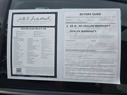 Used 2022 Mercedes-Benz E 350 Sedan image 19