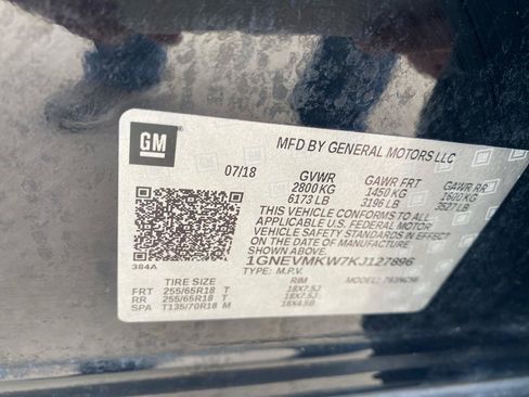 Used 2019 Chevrolet Traverse LT w/ LPO, Floor Liner Package AWD/4WD image 18