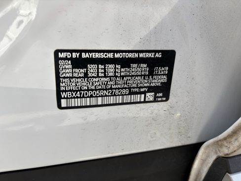 Certified 2024 BMW X3 sDrive30i w/ Premium Package w/ZPA RWD image 38