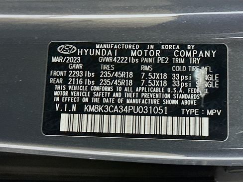 Used 2023 Hyundai Kona N Line AWD/4WD image 12