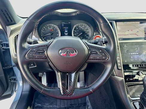 Used 2022 INFINITI Q50 Red Sport 400 w/ Carbon Fiber Package AWD/4WD image 11