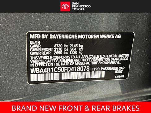 Used 2015 BMW 435i Gran Coupe RWD image 42