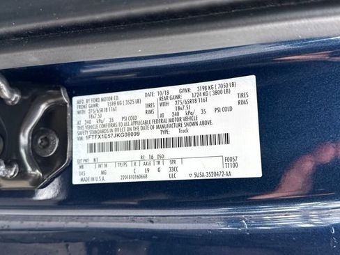 Used 2018 Ford F150 XLT w/ Equipment Group 302A Luxury image 25