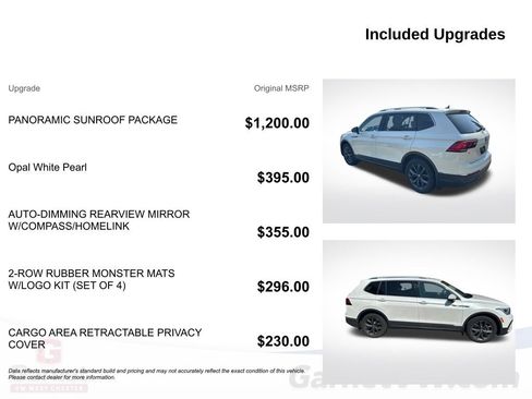 Used 2023 Volkswagen Tiguan SE w/ Panoramic Sunroof Package AWD/4WD image 8